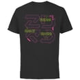 thumbnail image 1 of Disney and Pixar’s Lightyear Emperor Zurg Letters - Short Sleeve Cotton T-Shirt for Adults - Customized-Black, 1 of 5