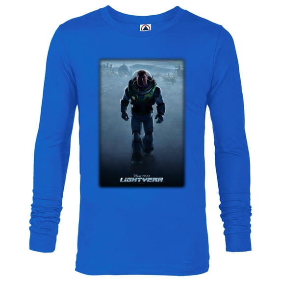 Disney and Pixar’s Lightyear - Long Sleeve T-Shirt for Men - Customized-Royal