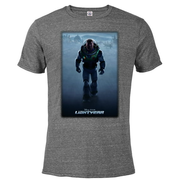 Disney and Pixar’s Lightyear - Short Sleeve Blended T-Shirt for Adults - Customized-Graphite Snow Heather