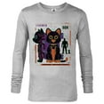 thumbnail image 1 of Disney and Pixar’s Lightyear Sox Personal Companion Robot - Long Sleeve T-Shirt for Men - Customized-Athletic Heather, 1 of 5