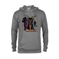 thumbnail image 1 of Disney and Pixar’s Lightyear Sox Personal Companion Robot - Pullover Hoodie for Adults - Customized-Graphite Heather, 1 of 5