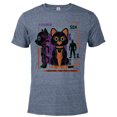 thumbnail image 1 of Disney and Pixar’s Lightyear Sox Personal Companion Robot - Short Sleeve Blended T-Shirt for Adults - Customized-Denim Snow Heather, 1 of 5