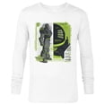 thumbnail image 1 of Disney and Pixar’s Lightyear Space Ranger Blueprint - Long Sleeve T-Shirt for Men - Customized-White, 1 of 5