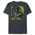 thumbnail image 1 of Disney and Pixar’s Lightyear Space Ranger Blueprint - Short Sleeve Blended T-Shirt for Adults - Customized-Navy Heather, 1 of 5
