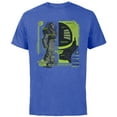 thumbnail image 1 of Disney and Pixar’s Lightyear Space Ranger Blueprint - Short Sleeve Cotton T-Shirt for Adults - Customized-Royal Heather, 1 of 5