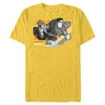 thumbnail image 1 of Disney and Pixar’s Lightyear Space Ranger Charge - Short Sleeve Blended T-Shirt for Adults - Customized-Yellow, 1 of 5