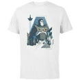 thumbnail image 1 of Disney and Pixar’s Lightyear Space Ranger and Spaceship - Short Sleeve Cotton T-Shirt for Adults - Customized-White, 1 of 5