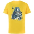thumbnail image 1 of Disney and Pixar’s Lightyear Space Ranger and Spaceship - Short Sleeve Cotton T-Shirt for Adults - Customized-Yellow, 1 of 5