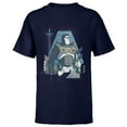 thumbnail image 1 of Disney and Pixar’s Lightyear Space Ranger and Spaceship - Short Sleeve T-Shirt for Kids - Customized-Navy, 1 of 5