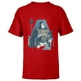 thumbnail image 1 of Disney and Pixar’s Lightyear Space Ranger and Spaceship - Short Sleeve T-Shirt for Kids - Customized-Red, 1 of 5