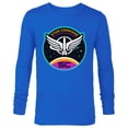 thumbnail image 1 of Disney and Pixar’s Lightyear Star Command Badge - Long Sleeve T-Shirt for Men - Customized-Navy, 1 of 5