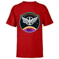 thumbnail image 1 of Disney and Pixar’s Lightyear Star Command Badge - Short Sleeve T-Shirt for Kids - Customized-Red, 1 of 5