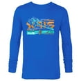 thumbnail image 1 of Disney and Pixar’s Lightyear Star Command XL-15 - Long Sleeve T-Shirt for Men - Customized-Navy, 1 of 5