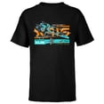 thumbnail image 1 of Disney and Pixar’s Lightyear Star Command XL-15 - Short Sleeve T-Shirt for Kids - Customized-Black, 1 of 5