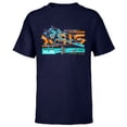 thumbnail image 1 of Disney and Pixar’s Lightyear Star Command XL-15 - Short Sleeve T-Shirt for Kids - Customized-Navy, 1 of 5