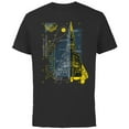 thumbnail image 1 of Disney and Pixar’s Lightyear XL-01 Property of Star Command - Short Sleeve Cotton T-Shirt for Adults - Customized-Black, 1 of 5
