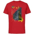 thumbnail image 1 of Disney and Pixar’s Lightyear XL-01 Property of Star Command - Short Sleeve Cotton T-Shirt for Adults - Customized-Red, 1 of 5
