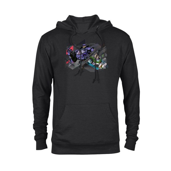 Disney and Pixar’s Lightyear and Emperor Zurg - Pullover Hoodie for Adults - Customized-Black