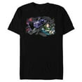 thumbnail image 1 of Disney and Pixar’s Lightyear and Emperor Zurg - Short Sleeve Blended T-Shirt for Adults - Customized-Black, 1 of 5