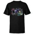 thumbnail image 1 of Disney and Pixar’s Lightyear and Emperor Zurg - Short Sleeve T-Shirt for Kids - Customized-Black, 1 of 5