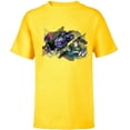 thumbnail image 1 of Disney and Pixar’s Lightyear and Emperor Zurg - Short Sleeve T-Shirt for Kids - Customized-Yellow, 1 of 5