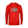 thumbnail image 1 of Disney and Pixar’s Lotso Mei Brave Bear Cub Fluffy Together - Pullover Hoodie for Adults - Customized-Red, 1 of 5