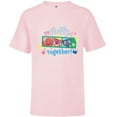 thumbnail image 1 of Disney and Pixar’s Lotso Mei Brave Bear Cub Fluffy Together - Short Sleeve T-Shirt for Kids - Customized-Soft Pink, 1 of 5