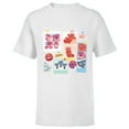 thumbnail image 1 of Disney and Pixar’s Lotso Mei Brave Bears Fluffy Cute Photos - Short Sleeve T-Shirt for Kids - Customized-White, 1 of 5