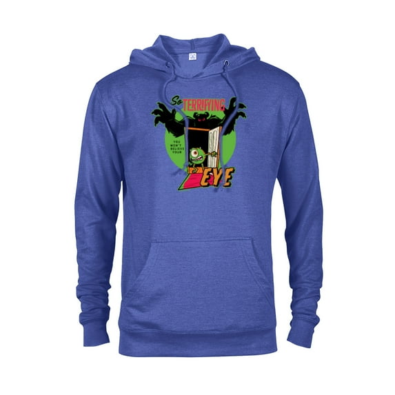 Disney and Pixar’s Monsters, Inc. Believe Your EYE Halloween - Pullover Hoodie for Adults - Customized-Royal Heather