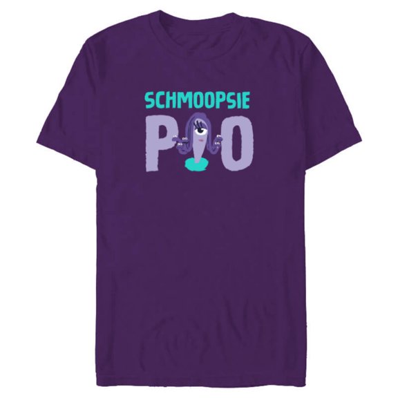 Disney and Pixar's Monsters, Inc. Celia Schmoopsie-Poo - Short Sleeve Blended T-Shirt for Adults - Customized-Purple