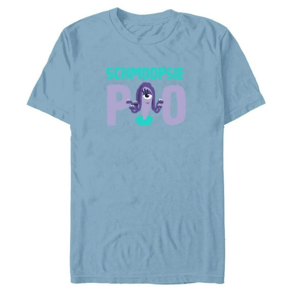Disney and Pixar's Monsters, Inc. Celia Schmoopsie-Poo - Short Sleeve Blended T-Shirt for Adults - Customized-Ocean Blue