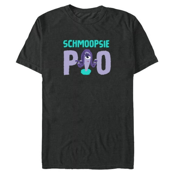 Disney and Pixar's Monsters, Inc. Celia Schmoopsie-Poo - Short Sleeve Blended T-Shirt for Adults - Customized-Dark Heather