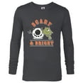 thumbnail image 1 of Disney and Pixar’s Monsters, Inc. Christmas Scary & Bright - Long Sleeve T-Shirt for Men - Customized-Charcoal Heather, 1 of 5