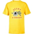 thumbnail image 1 of Disney and Pixar’s Monsters, Inc. Christmas Scary & Bright - Short Sleeve T-Shirt for Kids - Customized-Yellow, 1 of 5