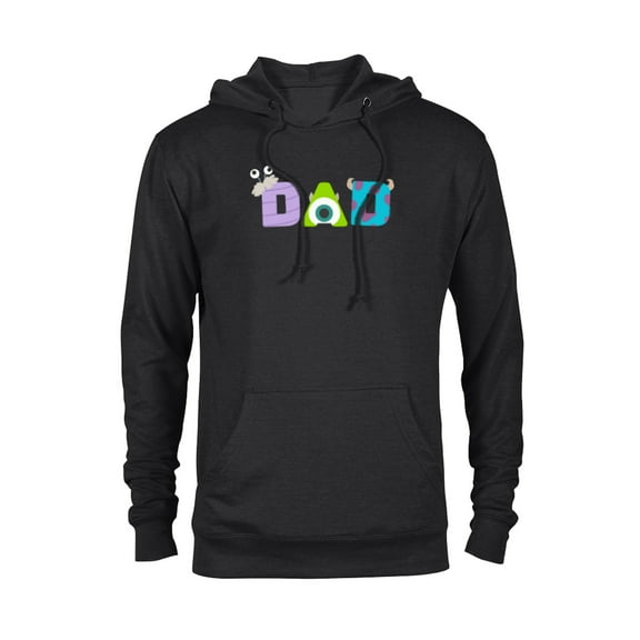 Disney and Pixar’s Monsters, Inc. Dad Father’s Day Birthday - Pullover Hoodie for Adults - Customized-Black