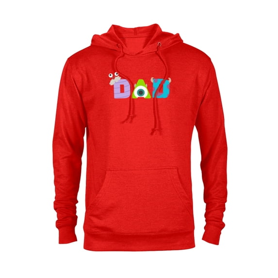 Disney and Pixar’s Monsters, Inc. Dad Father’s Day Birthday - Pullover Hoodie for Adults - Customized-Red