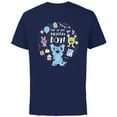 thumbnail image 1 of Disney and Pixar’s Monsters, Inc. Dad of the Birthday Boy - Short Sleeve Cotton T-Shirt for Adults - Customized-Navy, 1 of 5