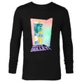 thumbnail image 1 of Disney and Pixar’s Monsters Inc Hello Sulley Door Peek - Long Sleeve T-Shirt for Men - Customized-Black, 1 of 5