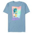 thumbnail image 1 of Disney and Pixar’s Monsters Inc Hello Sulley Door Peek - Short Sleeve Blended T-Shirt for Adults - Customized-Ocean Blue, 1 of 5