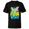 thumbnail image 1 of Disney and Pixar’s Monsters, Inc. It’s My Birthday - Short Sleeve T-Shirt for Kids - Customized-Black, 1 of 5