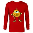 thumbnail image 1 of Disney and Pixar's Monsters, Inc. Mike Pumpkin Halloween - Long Sleeve T-Shirt for Men - Customized-New Red, 1 of 5