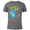 thumbnail image 1 of Disney and Pixar’s Monsters, Inc. Mike Sulley Boo Easter - Short Sleeve Blended T-Shirt for Adults - Customized-Dark Heather, 1 of 5