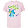 thumbnail image 1 of Disney and Pixar’s Monsters, Inc. Mike Sulley Boo Easter - Short Sleeve Cotton T-Shirt for Adults - Customized-Soft Pink, 1 of 5