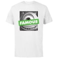 thumbnail image 1 of Disney and Pixar’s Monsters, Inc. Mike Wazowski Famous - Short Sleeve Cotton T-Shirt for Adults - Customized-White, 1 of 5