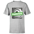 thumbnail image 1 of Disney and Pixar’s Monsters, Inc. Mike Wazowski Famous - Short Sleeve T-Shirt for Kids - Customized-Athletic Heather, 1 of 5