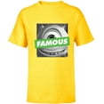 thumbnail image 1 of Disney and Pixar’s Monsters, Inc. Mike Wazowski Famous - Short Sleeve T-Shirt for Kids - Customized-Yellow, 1 of 5