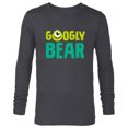 thumbnail image 1 of Disney and Pixar's Monsters, Inc. Mike Wazowski Googly Bear - Long Sleeve T-Shirt for Men - Customized-Charcoal Heather, 1 of 5