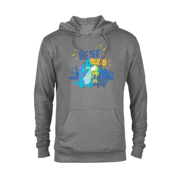 Disney and Pixar’s Monsters, Inc. Mike and Sulley Best Buds - Pullover Hoodie for Adults - Customized-Athletic Heather