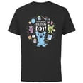 thumbnail image 1 of Disney and Pixar’s Monsters, Inc. Mom of the Birthday Boy - Short Sleeve Cotton T-Shirt for Adults - Customized-Black, 1 of 5