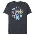 thumbnail image 1 of Disney and Pixar’s Monsters, Inc. Mom of the Birthday Girl - Short Sleeve Blended T-Shirt for Adults - Customized-Navy Heather, 1 of 5